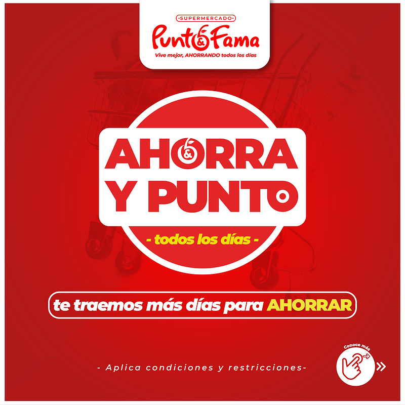 TENEMOS MÁS DIAS PARA AHORRAR