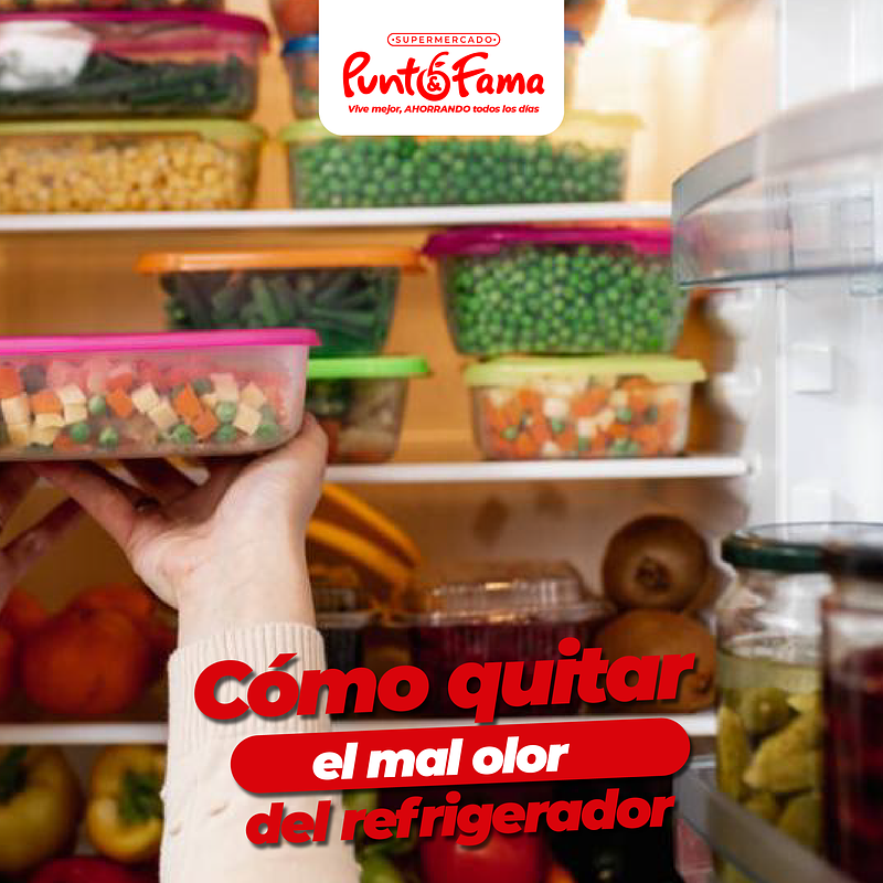 Cómo quitar el mal olor del refrigerador