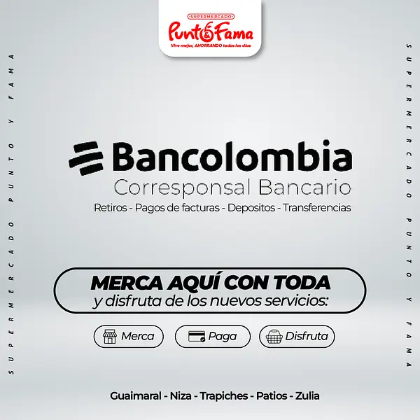 Corresponsal Bancario Bancolombia