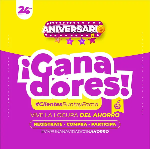 GANADORES DE CAMPAÑA ANIVERSARIO 2024